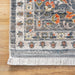 Intricate Grey Medallion Area Rug 160x230 cm
