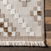 Iridescent Diamond Area Rug 152 Cm Ivory
