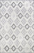Iridescent Grey Checkered Area Rug 120x180 cm