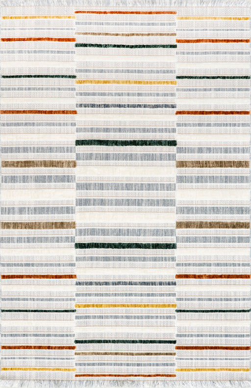 Iridescent Light Grey Area Rug 160x230 cm