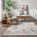 Iridescent Light Grey Area Rug for Home Décor