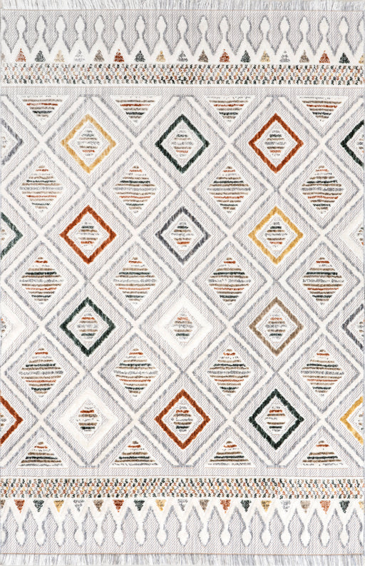 Iridescent Light Grey Area Rug for Home Décor