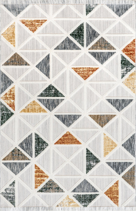 Iridescent Light Grey Area Rug for Home Decor