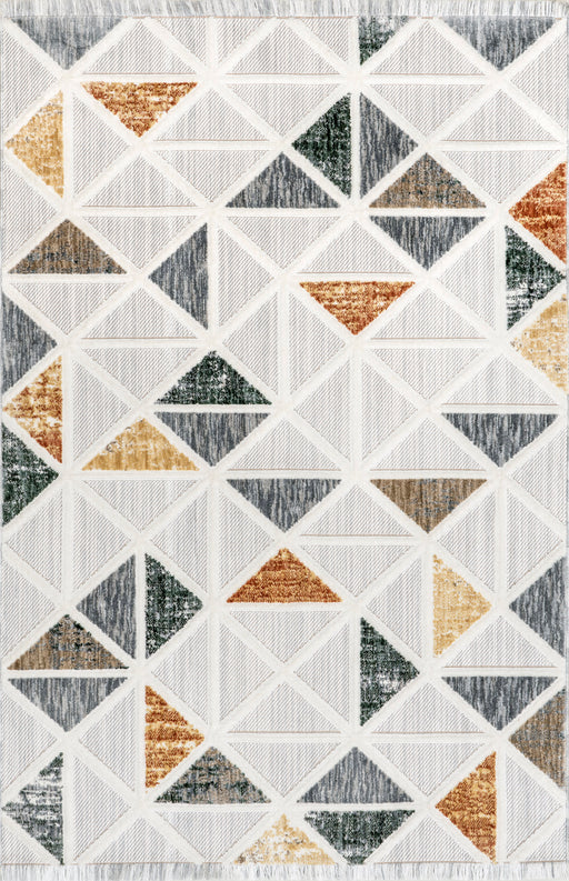 Iridescent Light Grey Area Rug for Home Decor