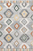 Iridescent Trellis Area Rug 160x230 cm Light Grey