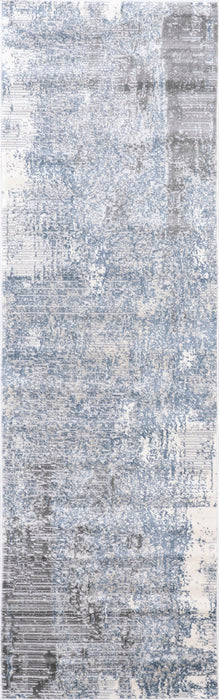 Tappeto astratto blu iris 160x230 cm