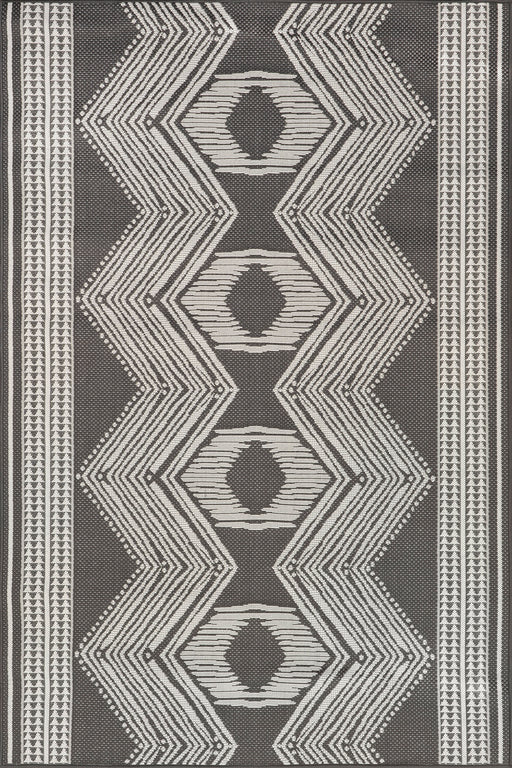 Iris Indoor Outdoor Flatweave Rug 120x180 cm Slate