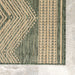 Iris Tropical Indoor Outdoor Flatweave Rug 150x240 cm Green