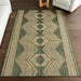 Iris Tropical Indoor Outdoor Flatweave Rug 150x240 cm Green