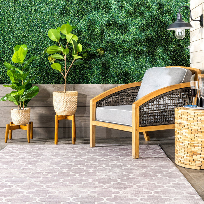 Isabelle Trellis Machine Washable Indoor Outdoor Rug 160x240 cm