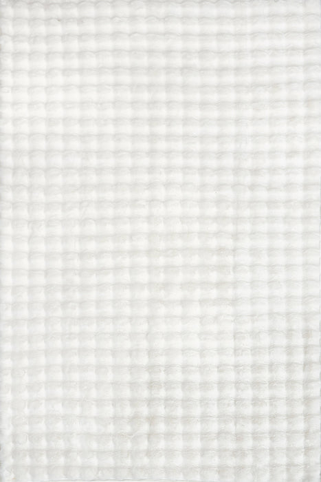Ivana Washable Plush Cloud Area Rug 130x190 cm Off White
