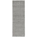 Ives Modern Geometric Chevron Zigzag Hand-Woven Jute&Cotton Durable Textured Soft-Touch Flatweave Black/White Rug