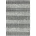 Ives Modern Geometric Chevron Zigzag Hand-Woven Jute&Cotton Durable Textured Soft-Touch Flatweave Grey Rug