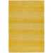 Ives Modern Geometric Chevron Zigzag Hand-Woven Jute&Cotton Durable Textured Soft-Touch Flatweave Yellow Runner