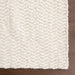 Ivory Chevron Area -matto 152 cm x 244 cm Home sisustukseen