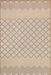 Ivory Crosshatch Area Rug 160x230 cm
