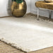 Ivory Flatweave Jute Cotton Area -matto 120x180 cm