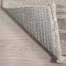 Ivory Geometric Block Area Rug 120x180 cm