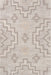 Ivory Geometric Washable Area Rug 160 Cm