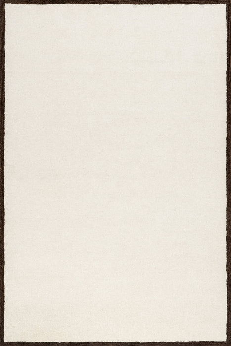 Ivory Hand-Tufted Wool Rug by Pierre