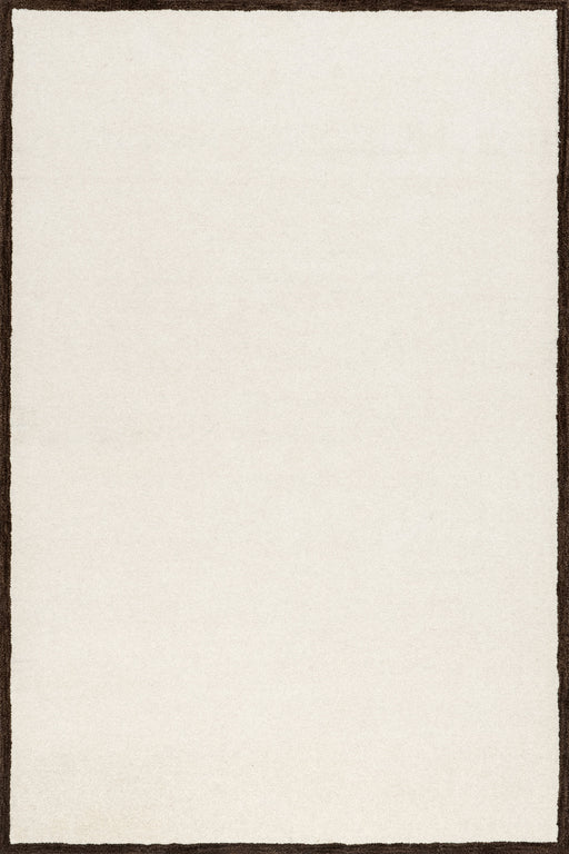 Ivory Hand-Tufted Wool Rug by Pierre