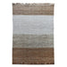 Ivory Handwoven Hemp and Wool Masira Rug