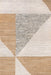 Ivory Jute Pinwheel Area Rug 120x180 cm