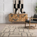 Ivory Modern Area Rug 160x230 cm