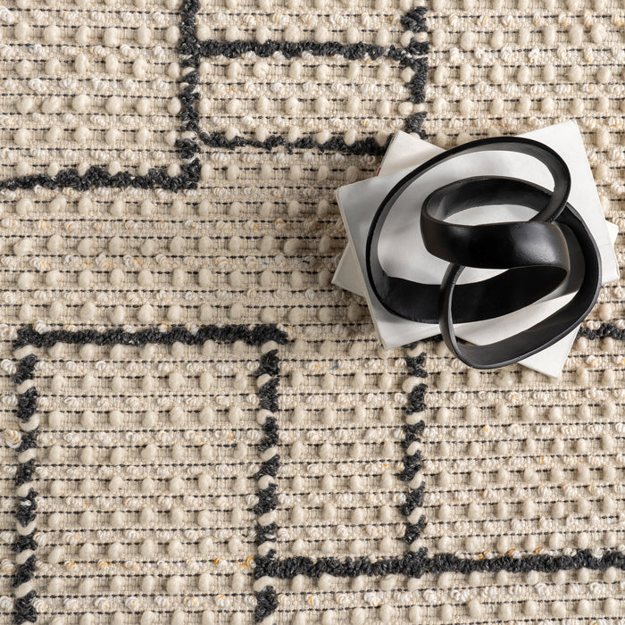 Ivory Modern Area Rug 160x230 cm