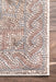 Ivory Roman Medallion Mosaic Area Rug 160x230 cm