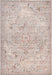 Ivory Roman Medallion Mosaic Area Rug 160x230 cm