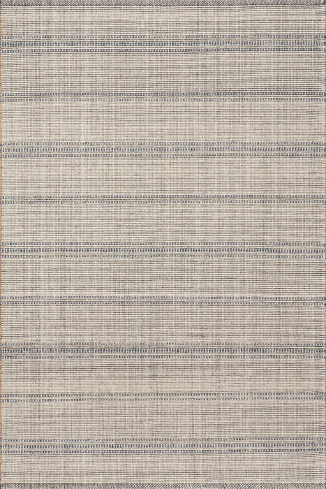 Ivory Striped Handmade Area Rug 160cm