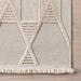 Ivory Trellis Area Rug 160x230 cm