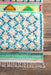 Ivory Trellis Pattern Shag Area Rug 120x180 cm