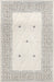 Ivory Wool Trellis Area Rug 120 cm x 180 cm