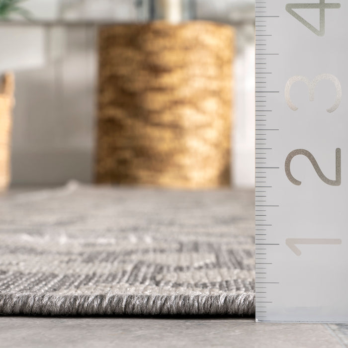 Jaelyn Leopard Print Indoor Outdoor Area Rug 90x150 cm