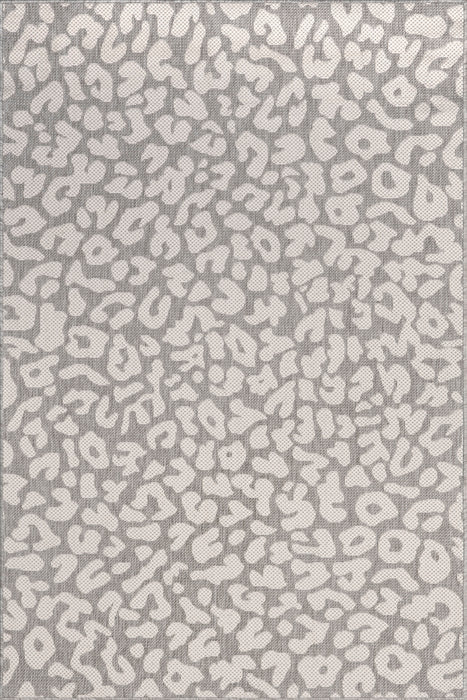 Jaelyn Leopard Print Indoor Outdoor Area Rug 90x150 cm