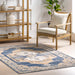 Jaycie Blue Washable Indoor Outdoor Area Rug 120x180 cm