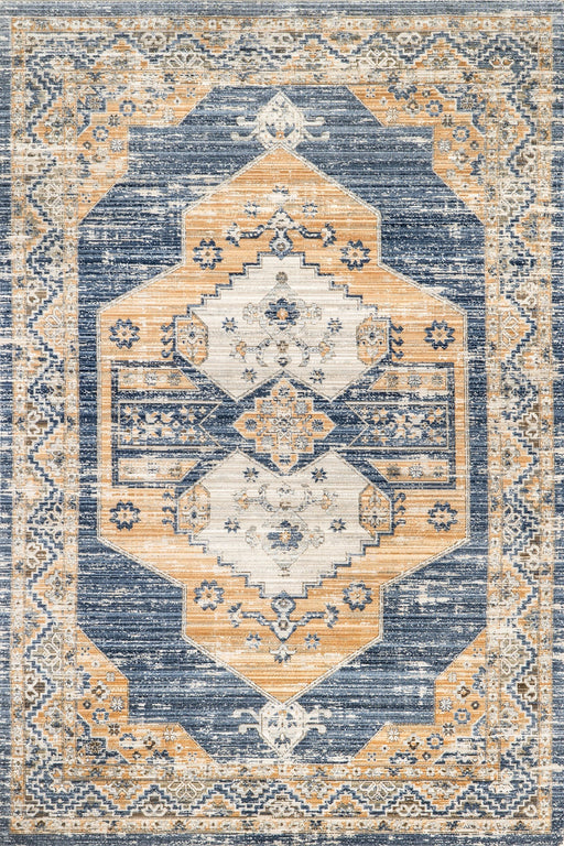 Jaycie Blue Washable Indoor Outdoor Area Rug 120x180 cm