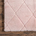Jaylene Blush Cloud Washable Area Rug 152x244 cm