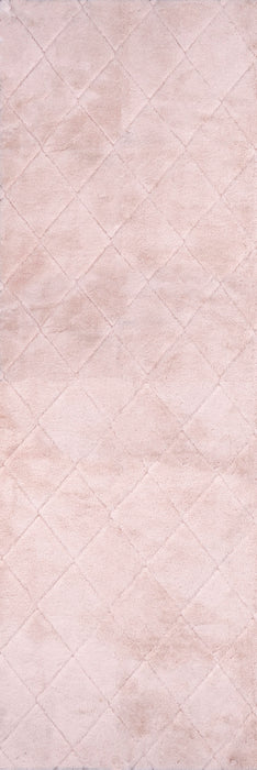 Jaylene Blush Cloud Washable Area Rug 152x244 cm