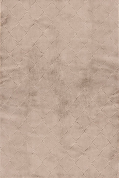 Jaylene Trellis Washable Plush Cloud Rug 152 Cm Taupe