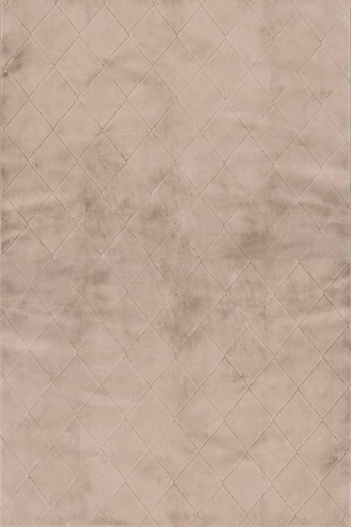 Jaylene Trellis Washable Plush Cloud Rug 152 Cm Taupe