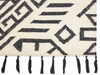 Jazmin JZM06 Black White Rug