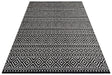 Jazz JAZ03 Grey Black Rug