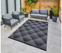 Jazz JAZ09 Grey Black Rug