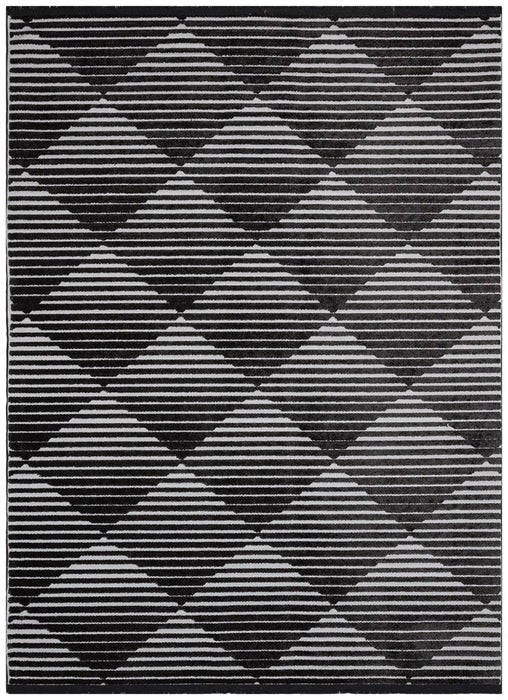 Jazz JAZ09 Grey Black Rug