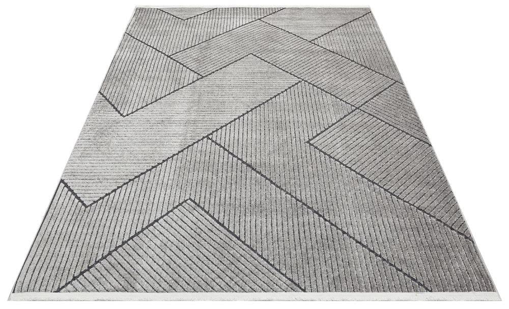 Jazz JAZ16 Grey Black Rug