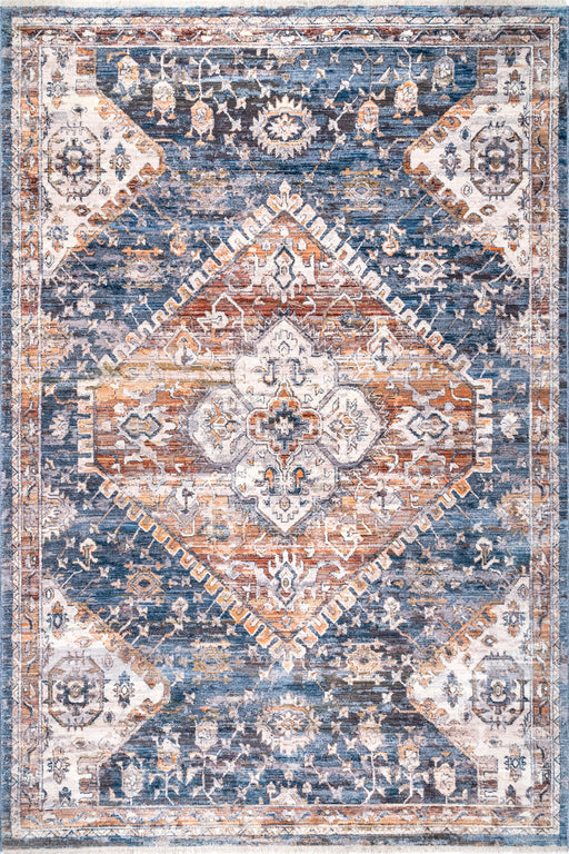 Joline Blue Medallion Area -matto 160x230 cm