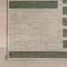 Jordan Striped Indoor Outdoor Rug 152 Cm Green